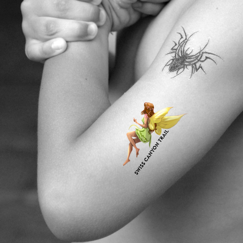 Temporary tattoo - The Green Fairy